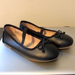 Toddler Girl Black Flats 🖤